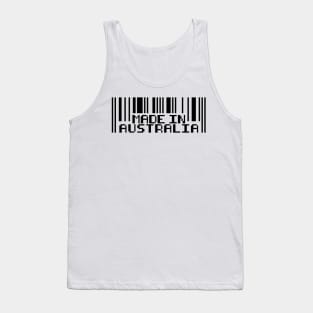 Made in Australia barcode Tank Top
